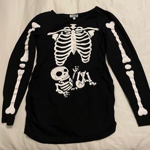 Halloween maternity shirt
